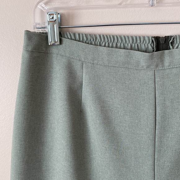 Vintage Light Mint Green Trouser Pants Mid Century - Picture 3 of 7